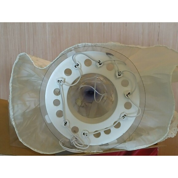 12 Inch Light Up Christmas Angel Tree Topper Beautiful Holiday Tree Decoration - Picture 14 of 16